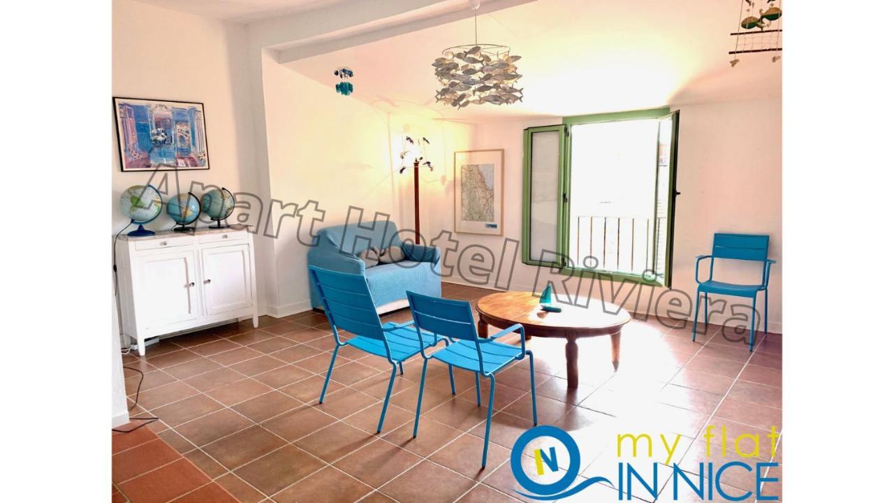 Aparthotel Riviera - Sea View - Amazing Large 3 Bedrooms With Sea View Ac - Old Town- Promenade Des Anglais Nice Bagian luar foto