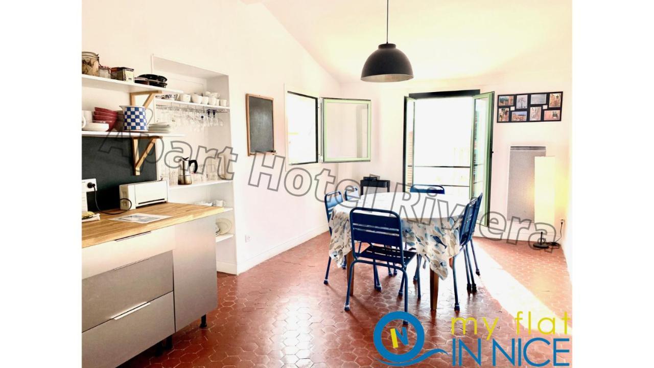 Aparthotel Riviera - Sea View - Amazing Large 3 Bedrooms With Sea View Ac - Old Town- Promenade Des Anglais Nice Bagian luar foto