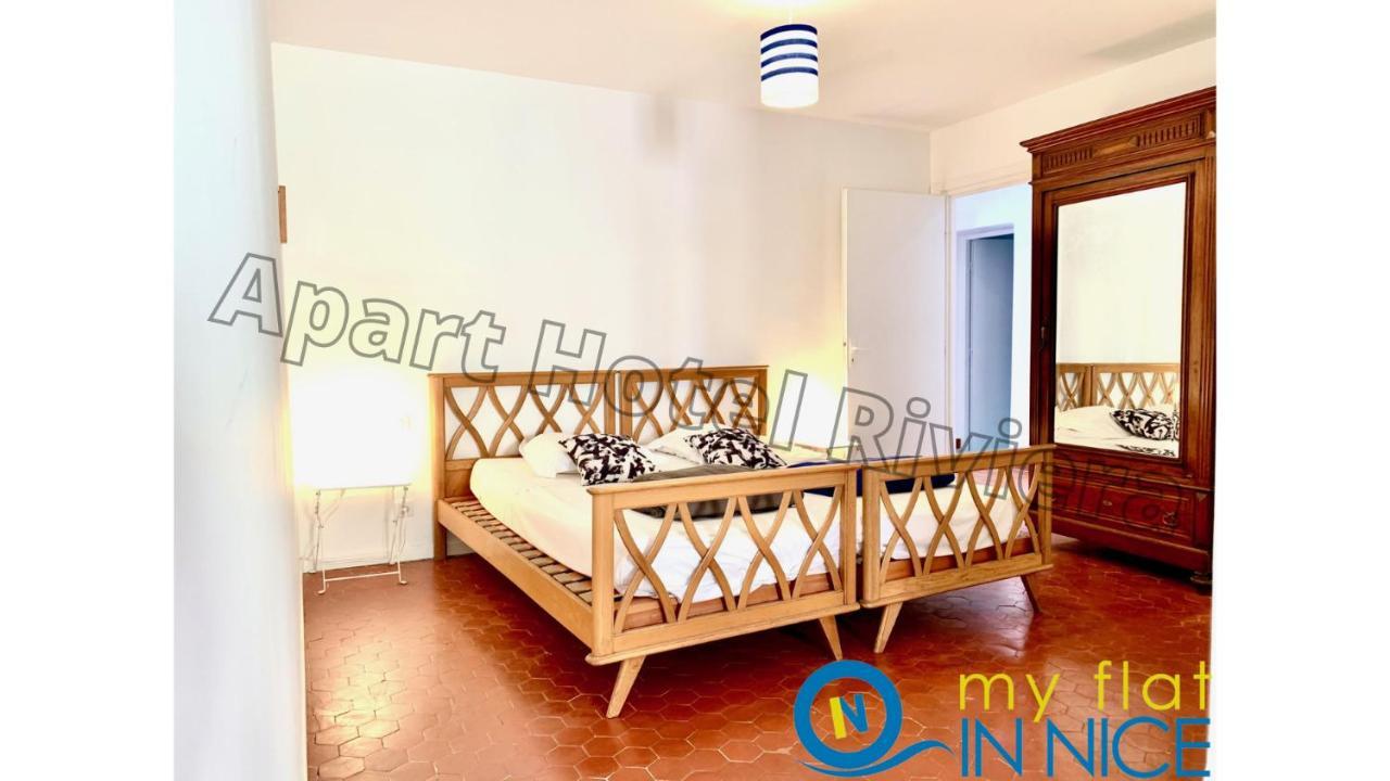 Aparthotel Riviera - Sea View - Amazing Large 3 Bedrooms With Sea View Ac - Old Town- Promenade Des Anglais Nice Bagian luar foto